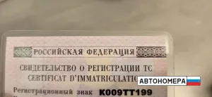 К009ТТ199