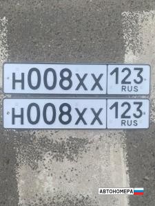 Н008ХХ123
